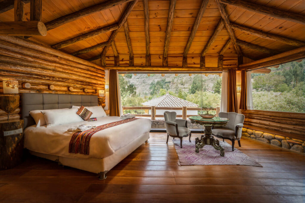 Experience a harmonious blend of rustic elegance and comfort, set against the breathtaking backdrop of Peru's Sacred Valley — a sanctuary for the soul at this ayahuasca retreat